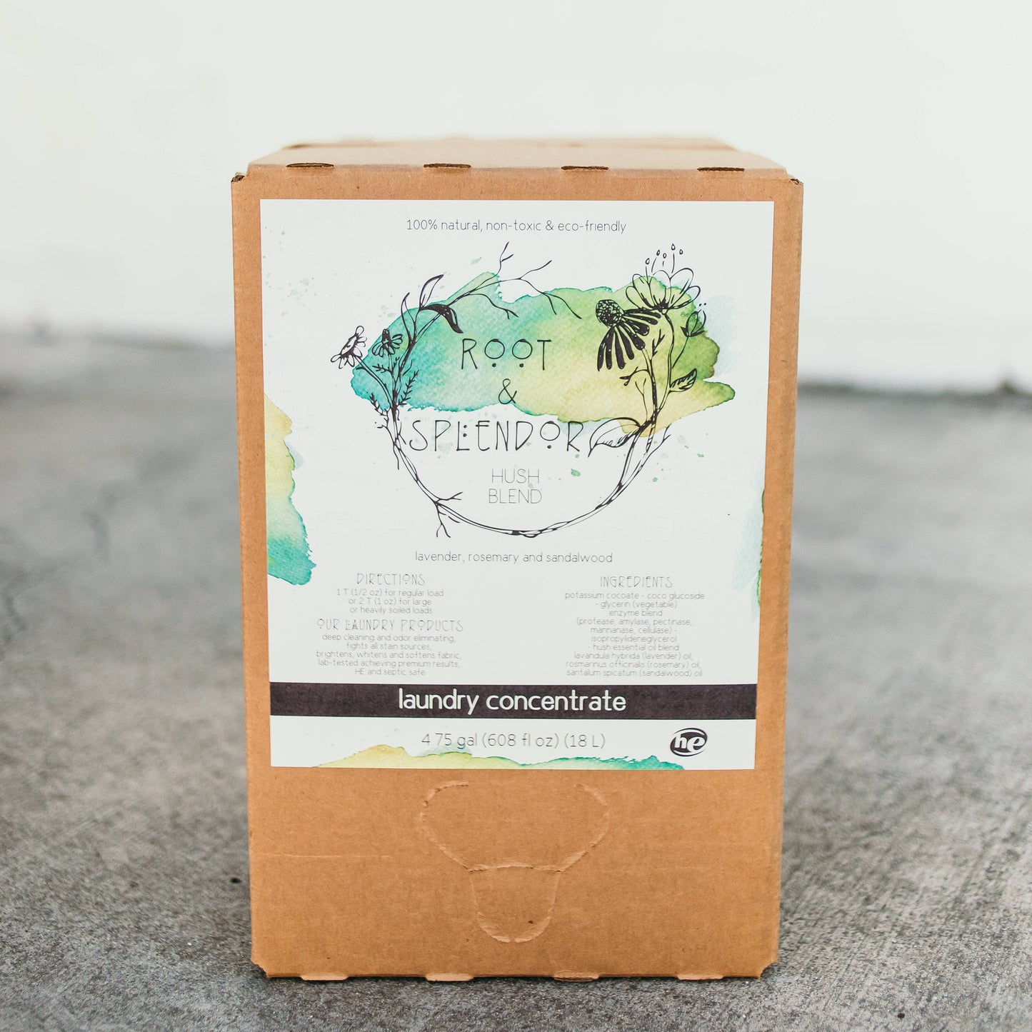 Bulk Laundry Soap Concentrate: 18 L / Free and Clear