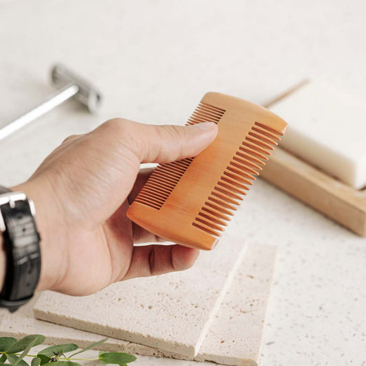 Beard Comb | Wooden Beard Grooming Comb For Men (COMB ONLY)