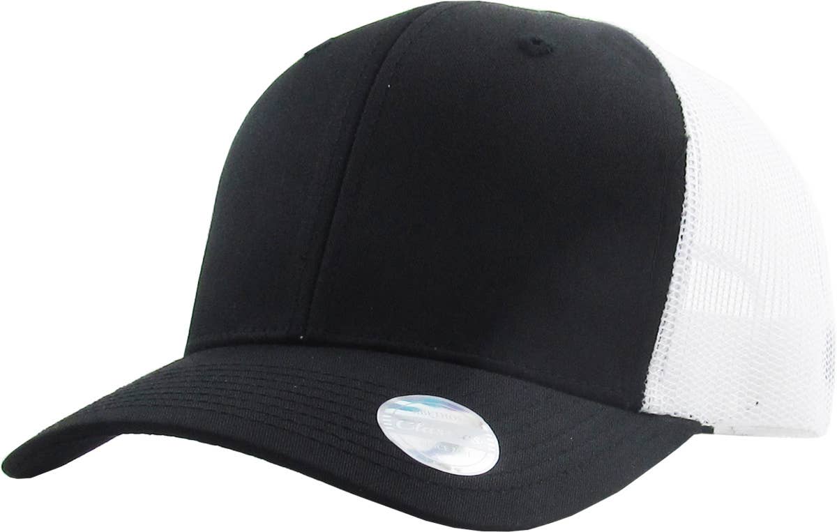 CLASSIC 6 PANEL MESH BACK: DGY-DGY