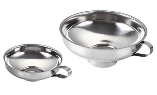 Stainless Steel Funnel: Large