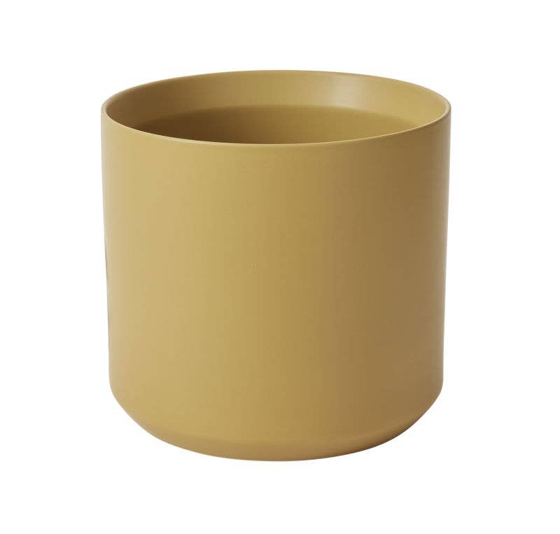 Round Ochre Pot: 4.75" Pot