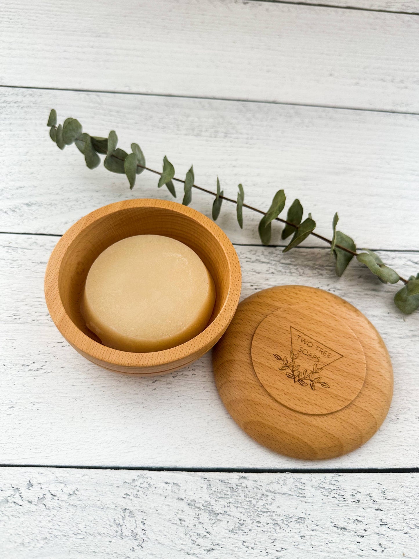 Natural Handmade Shave Soap - Rustic Mint