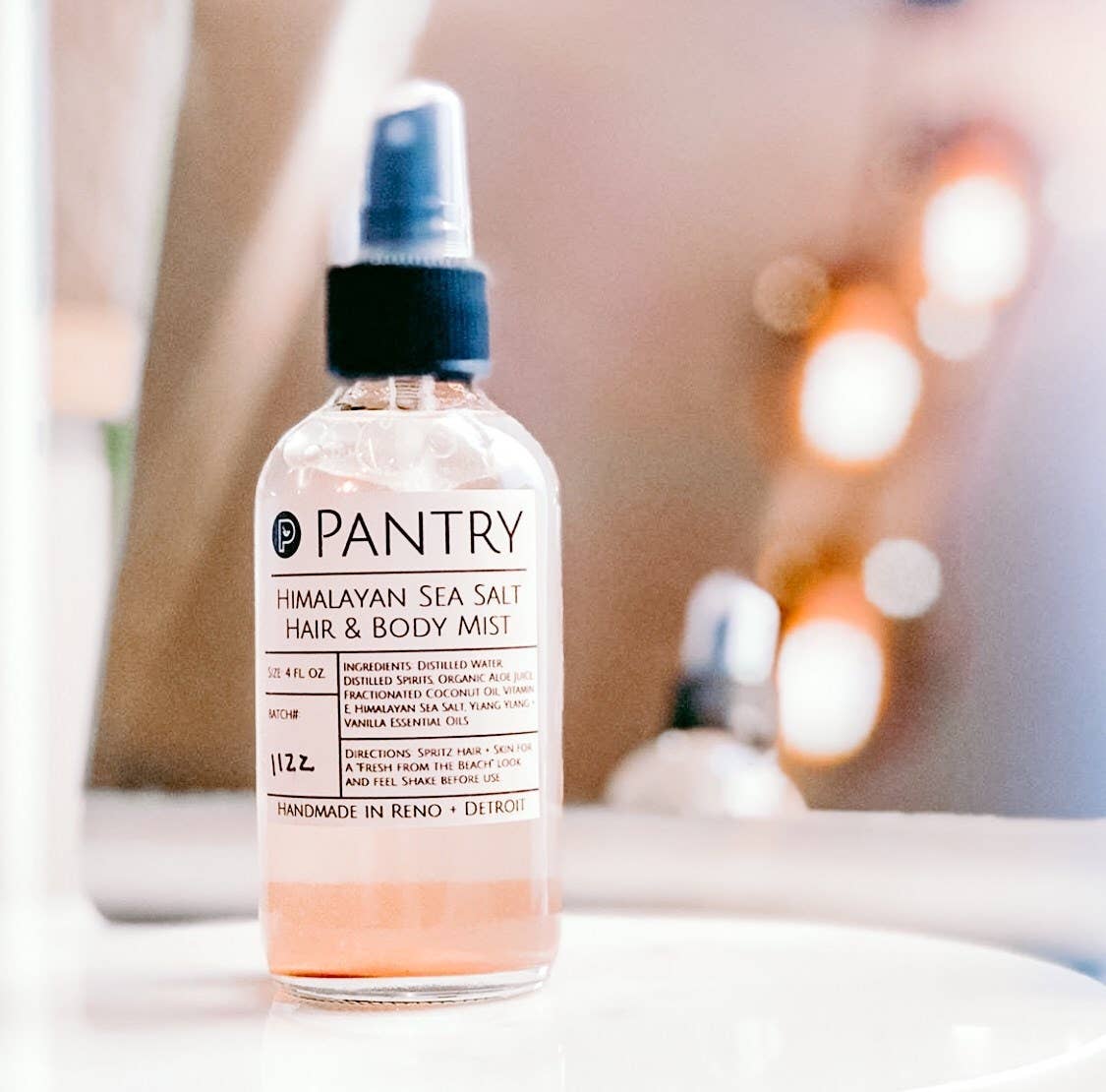 Himalayan Sea Salt Hair & Body Mist - Beachy Hair Waves: 1 oz.