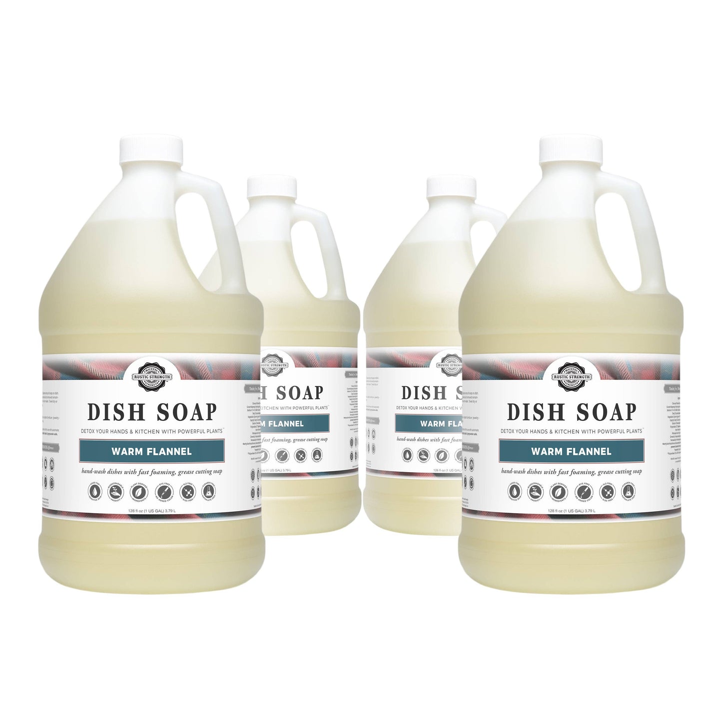 Dish Soap - Autumn Scents: Pumpkin Harvest / 1 gallon glass jug