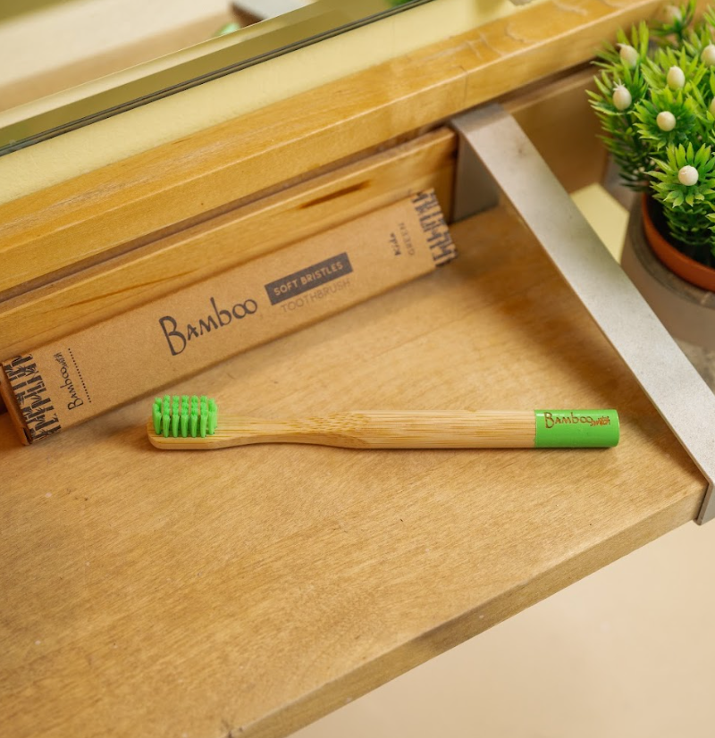 Bamboo Kids Toothbrush | Market Bestseller: Rainbow