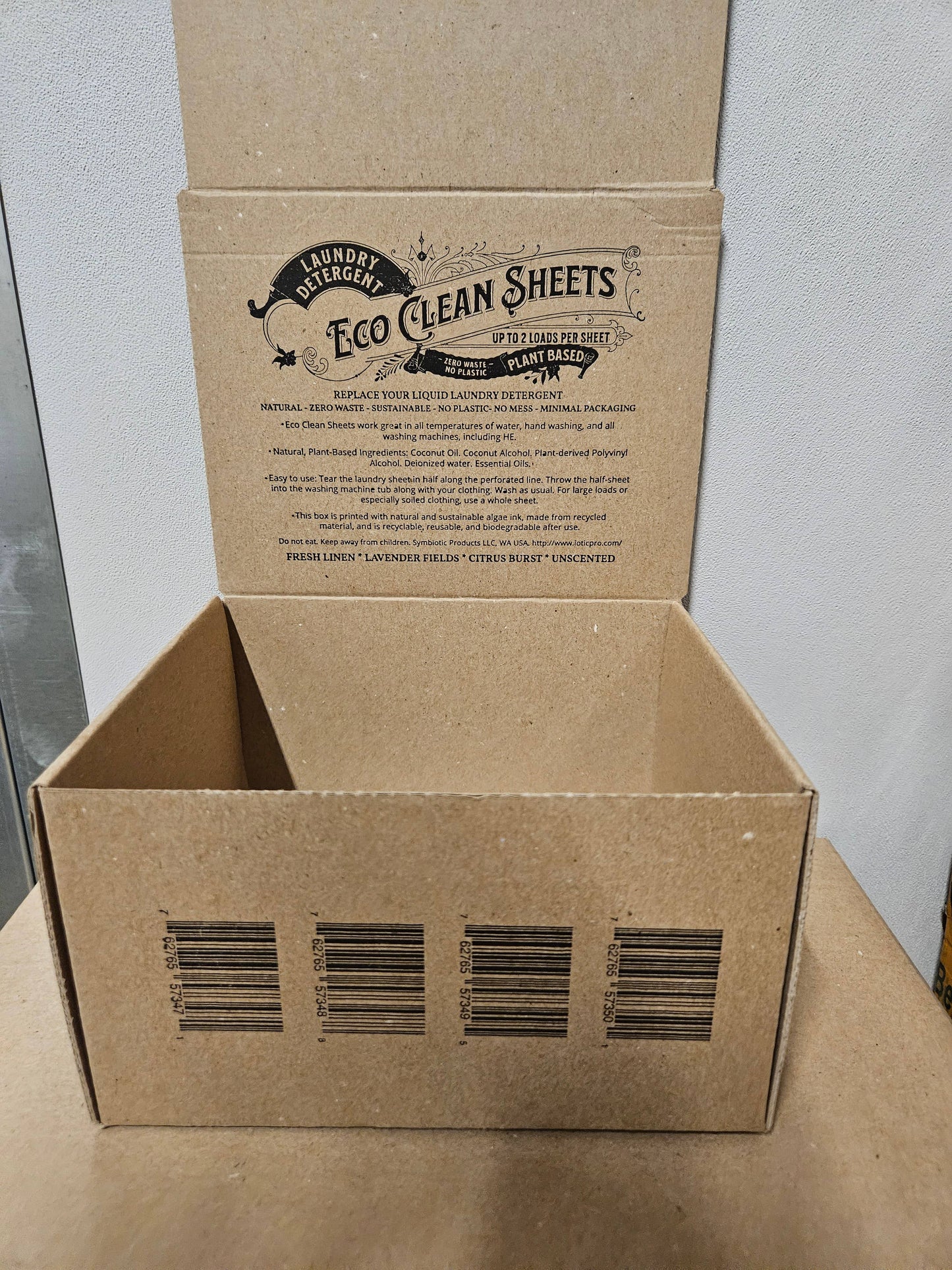 Laundry Detergent Sheets  | Retail/Bulk Display: Citrus Burst