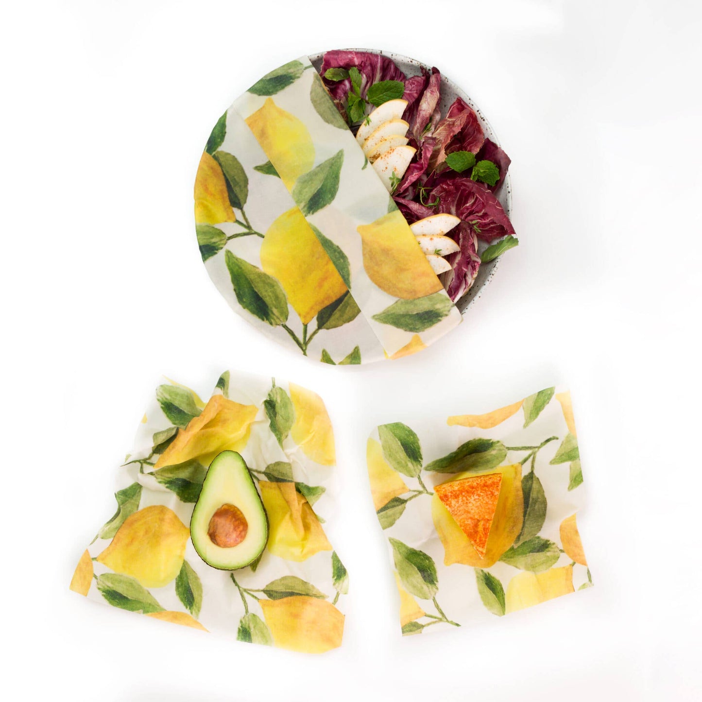 SuperBee - Essentials Set of 3 Beeswax Wraps - Mixed Design