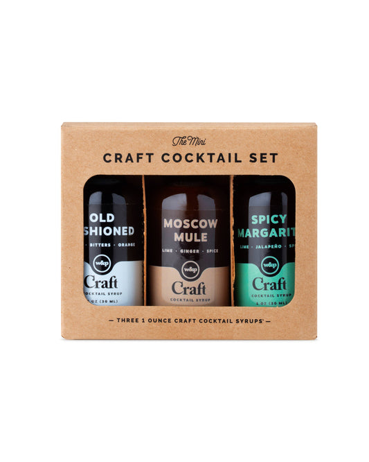 Mini Cocktail Syrup 3-Pack Set