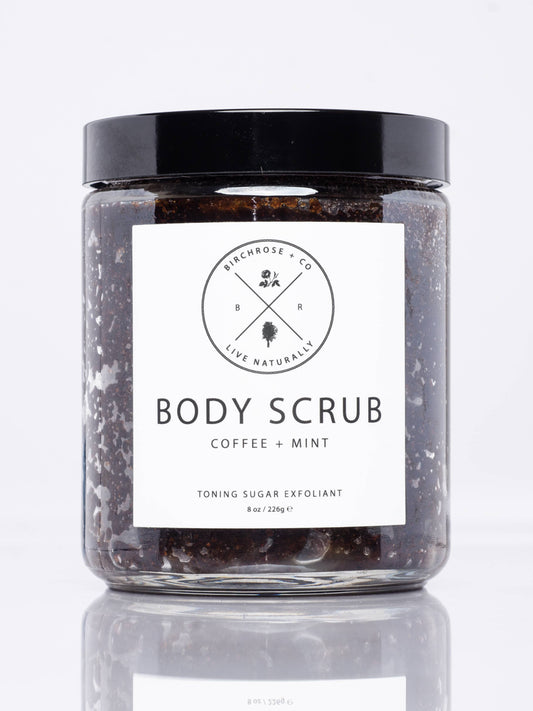 Body Scrub - Coffee + Peppermint