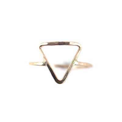 Open Triangle Ring