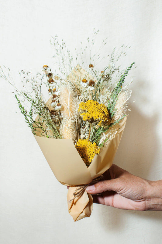 Citrine Mini Dried Bouquet