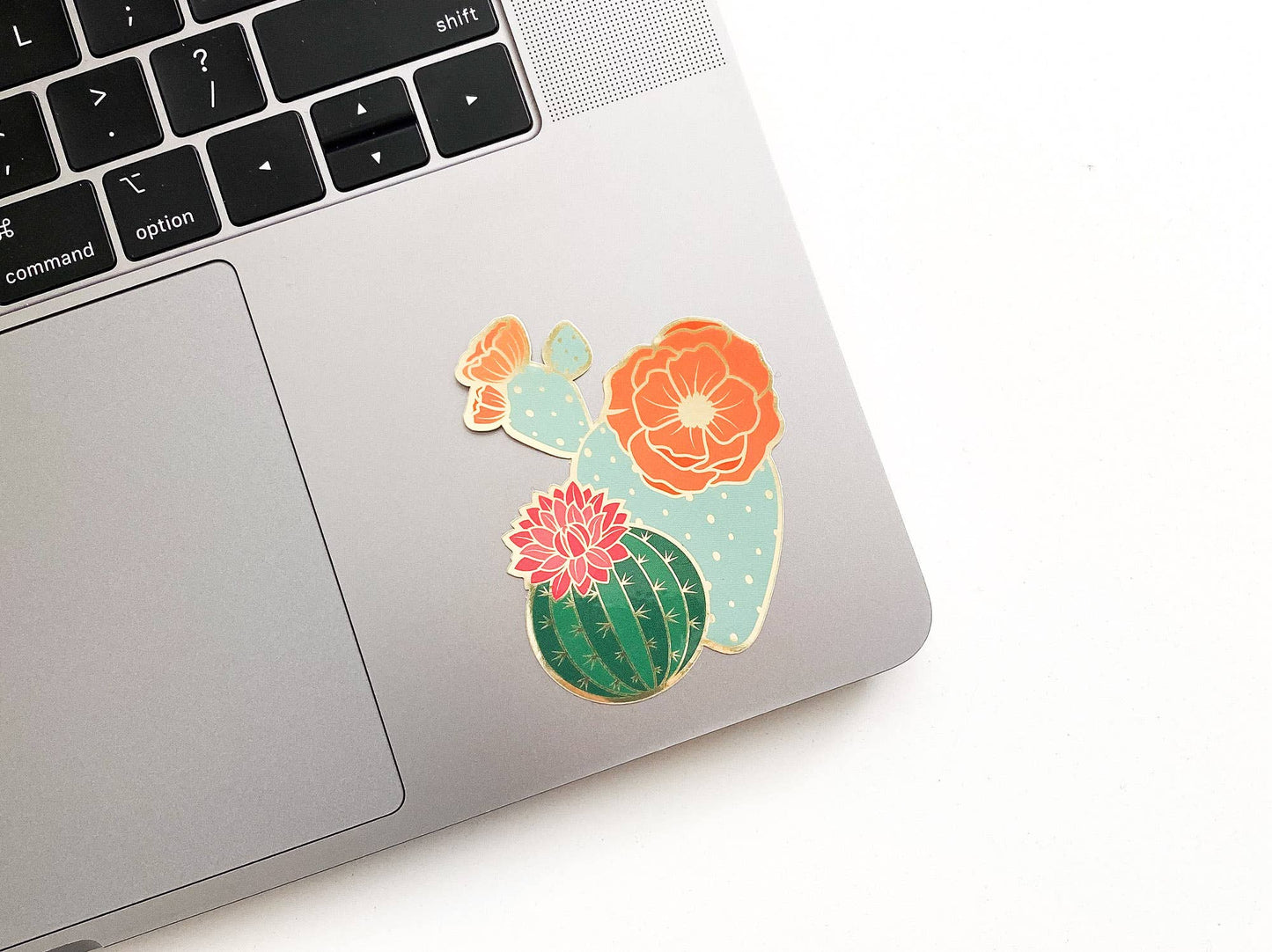 Blooming Cacti Sticker | Stocking Stuffer | Holiday