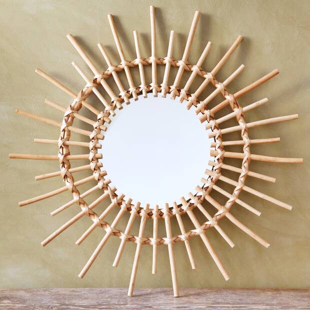 Bamboo Starburst Mirror