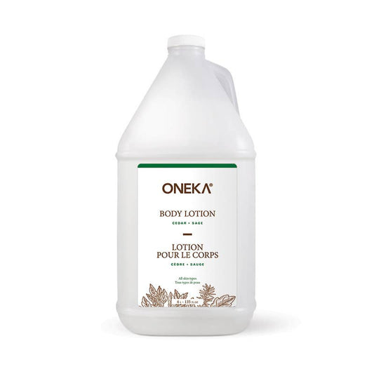 Oneka Cedar and Sage Body Lotion: bulk