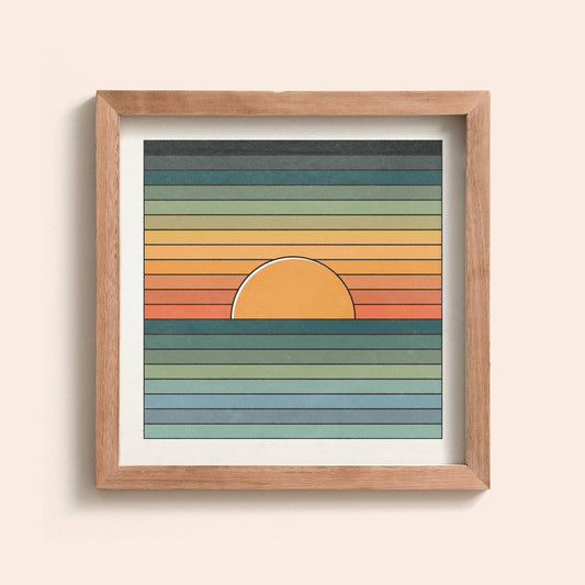 Sinking Sun Print