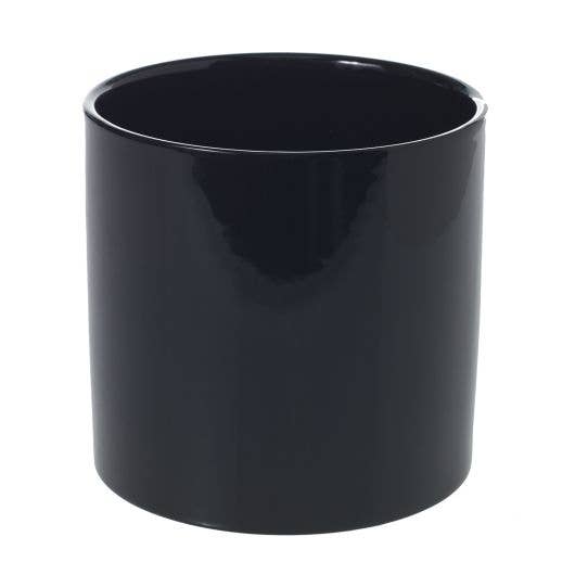 Cercle Pot: 6.5" Pot / Shiny Black