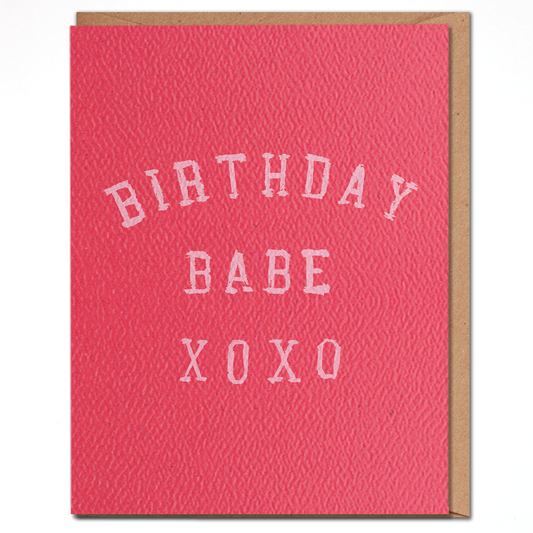 Birthday Babe Card