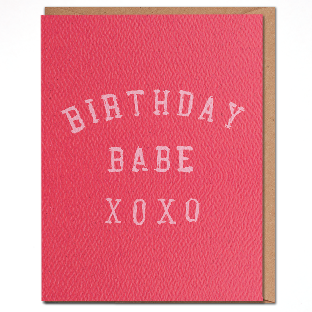 Birthday Babe Card