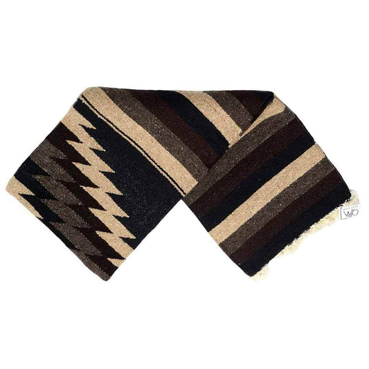 XXLarge Mexican Diamond Blanket Brown