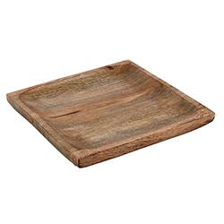 Wooden Square Tray