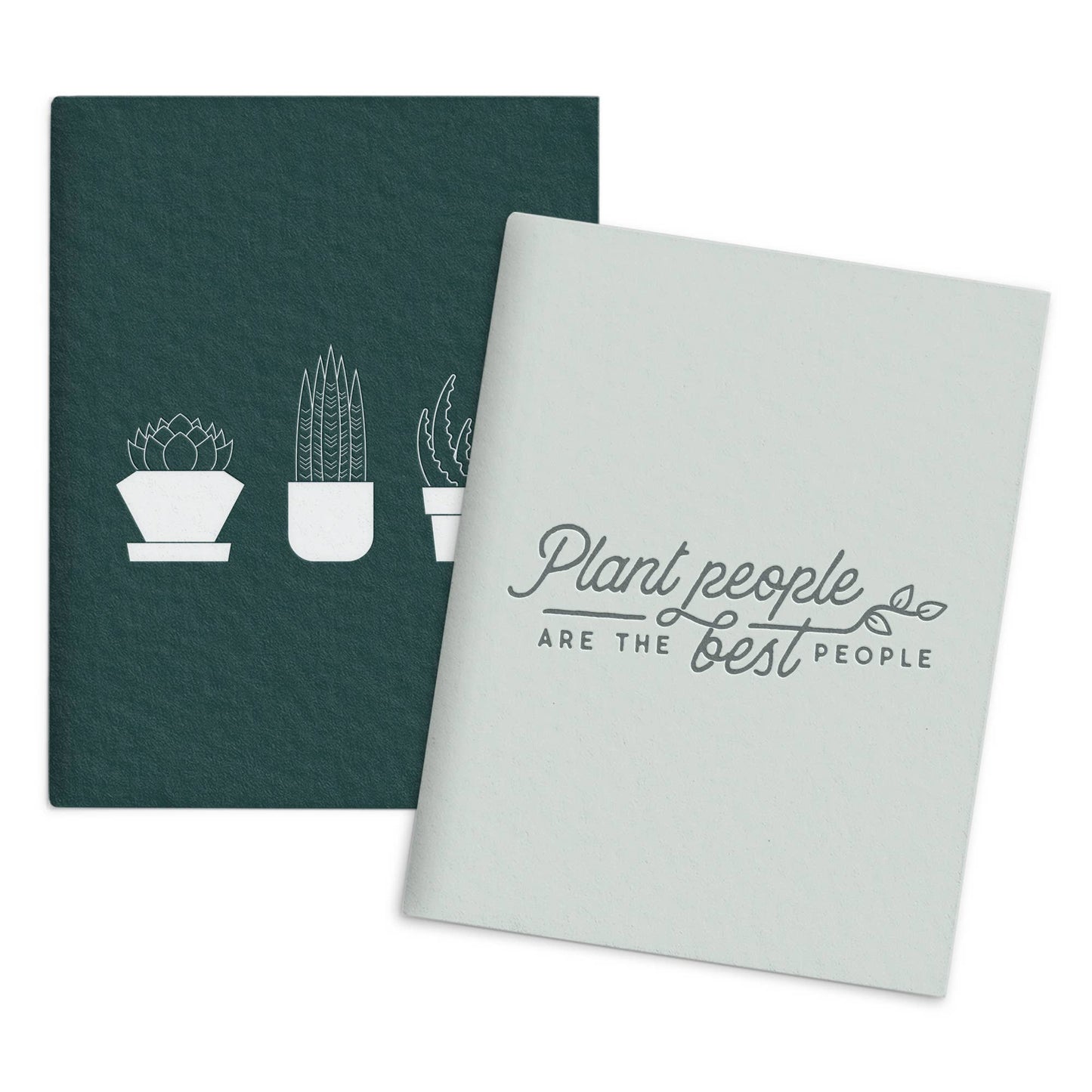 Succulent Plant People Pocket Notebooks set of 2