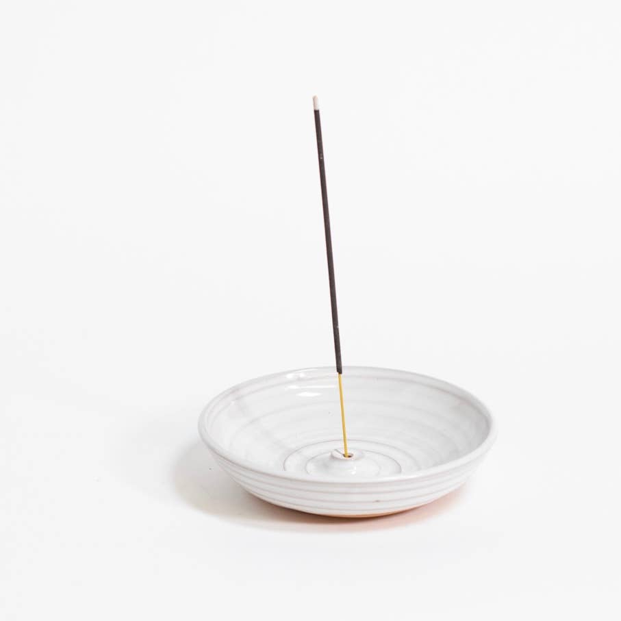 Incense Burner | handmade pottery in 6 glaze colors