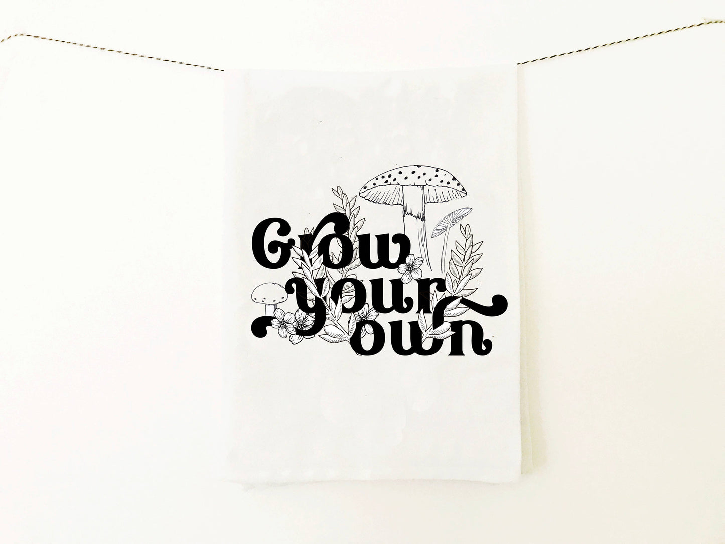 Grow Your Own Cotton Kitchen Towel