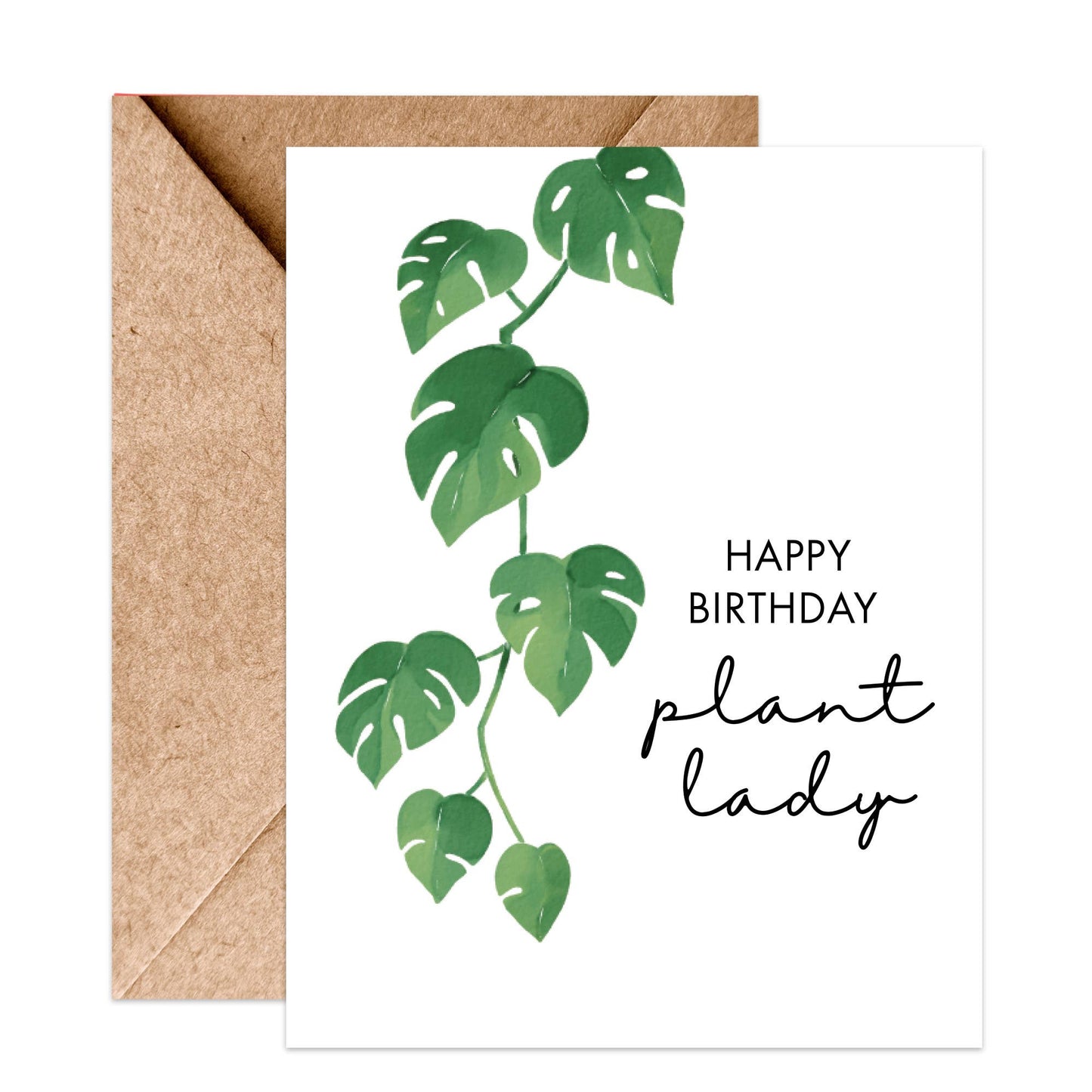 Plant Lady Birthday Card