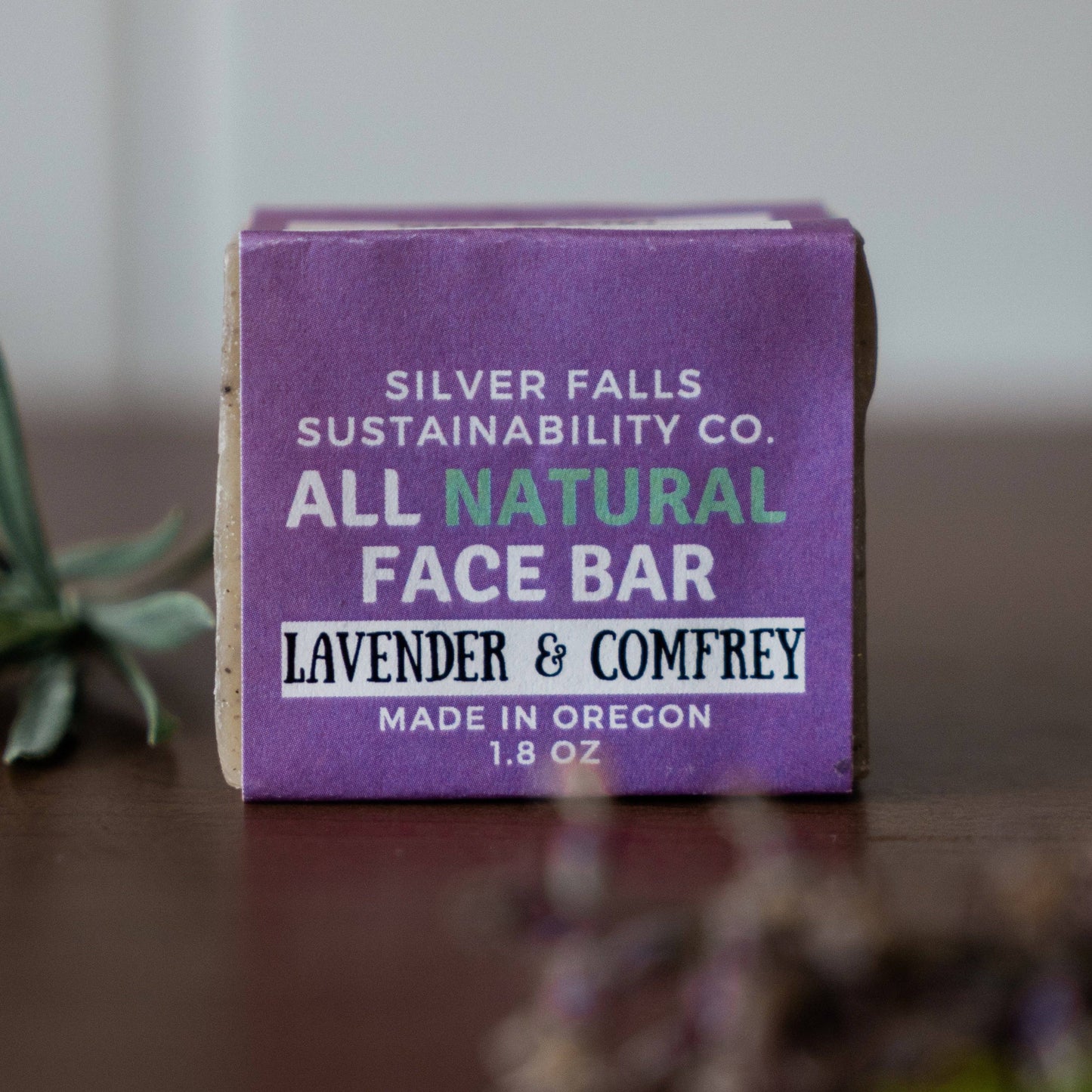 Face Bar: Lavender and Comfrey / Wrapped