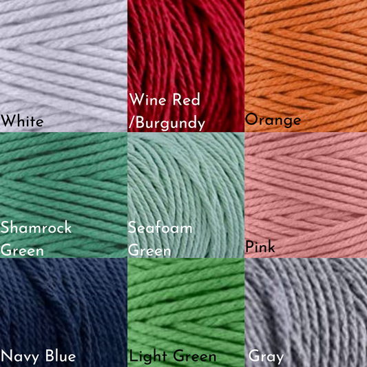 Color Block Macrame Plant Pot Hanger