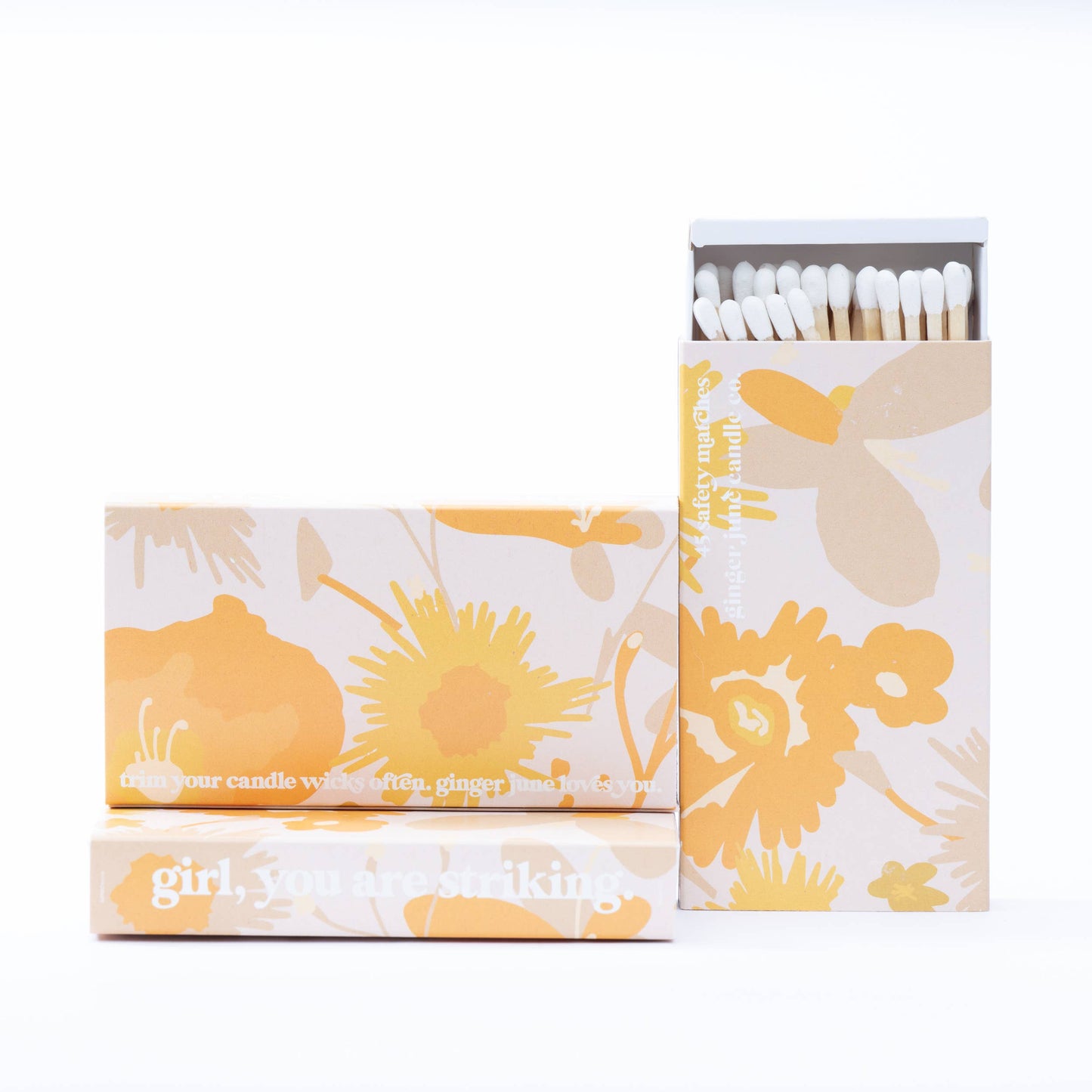 GIRL, YOU ARE STRIKING • matches