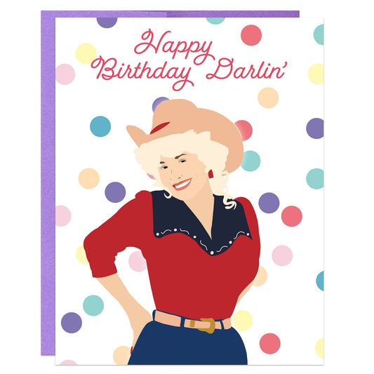Happy Birthday Darlin' Greeting Card