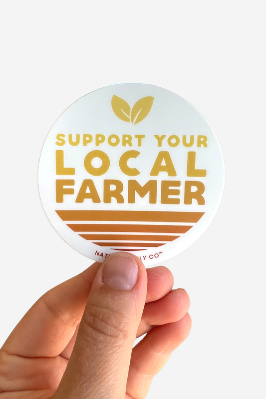 Local Farmer Sticker - Warm | Spring Gift