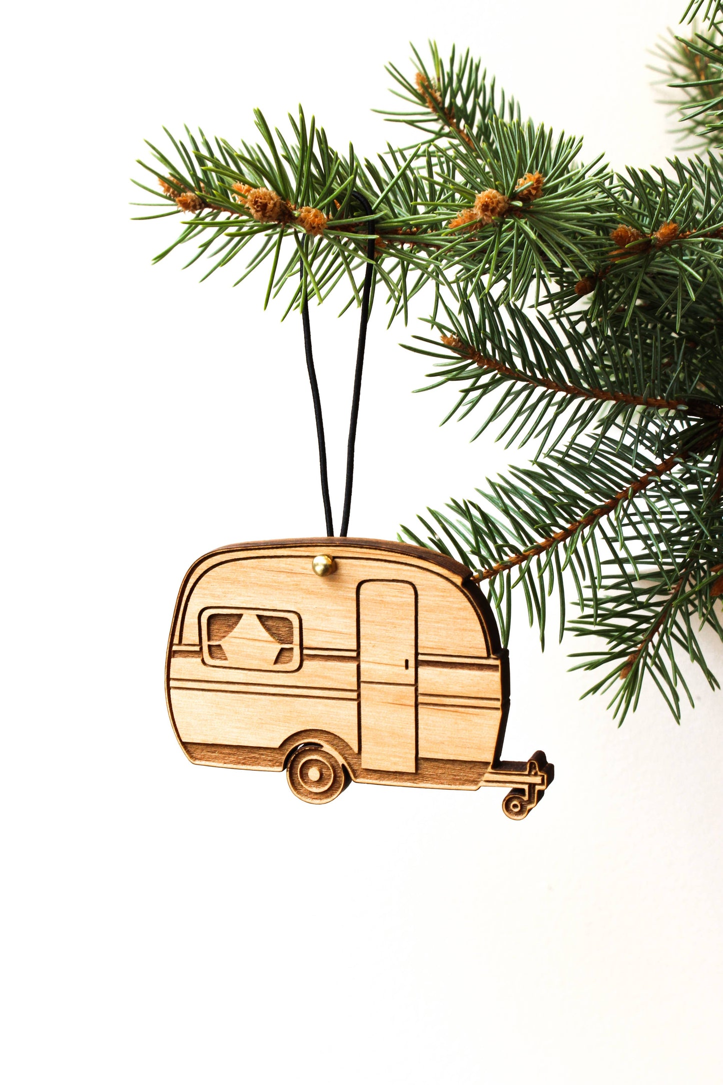 Camper Trailer | Wood Ornament