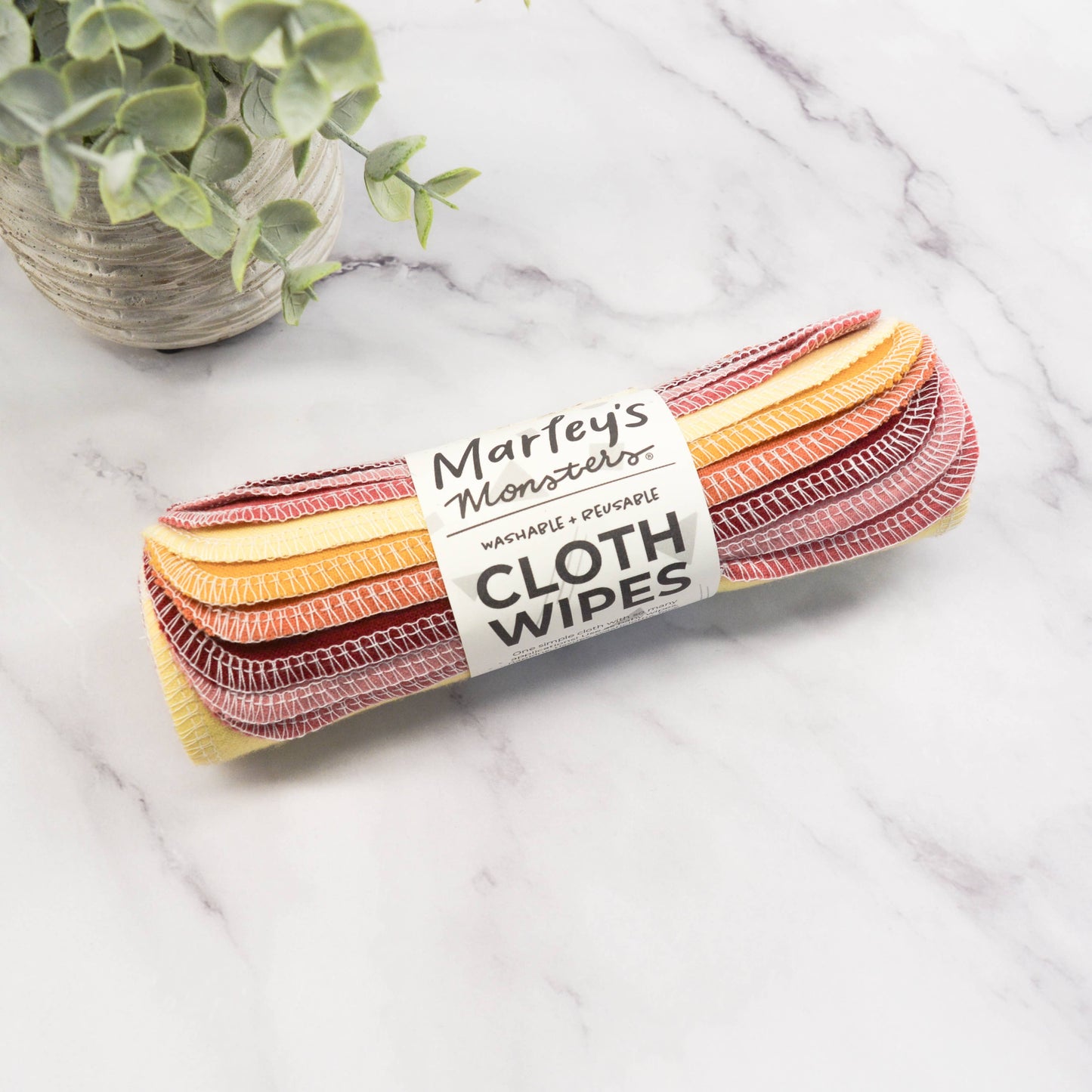 Cloth Wipes: Specialty Color Mixes - 12 pack / Desert Rose