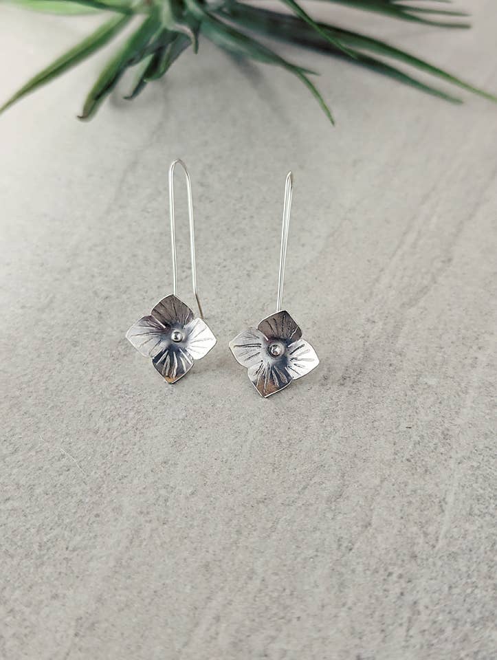 Hydrangea Earrings