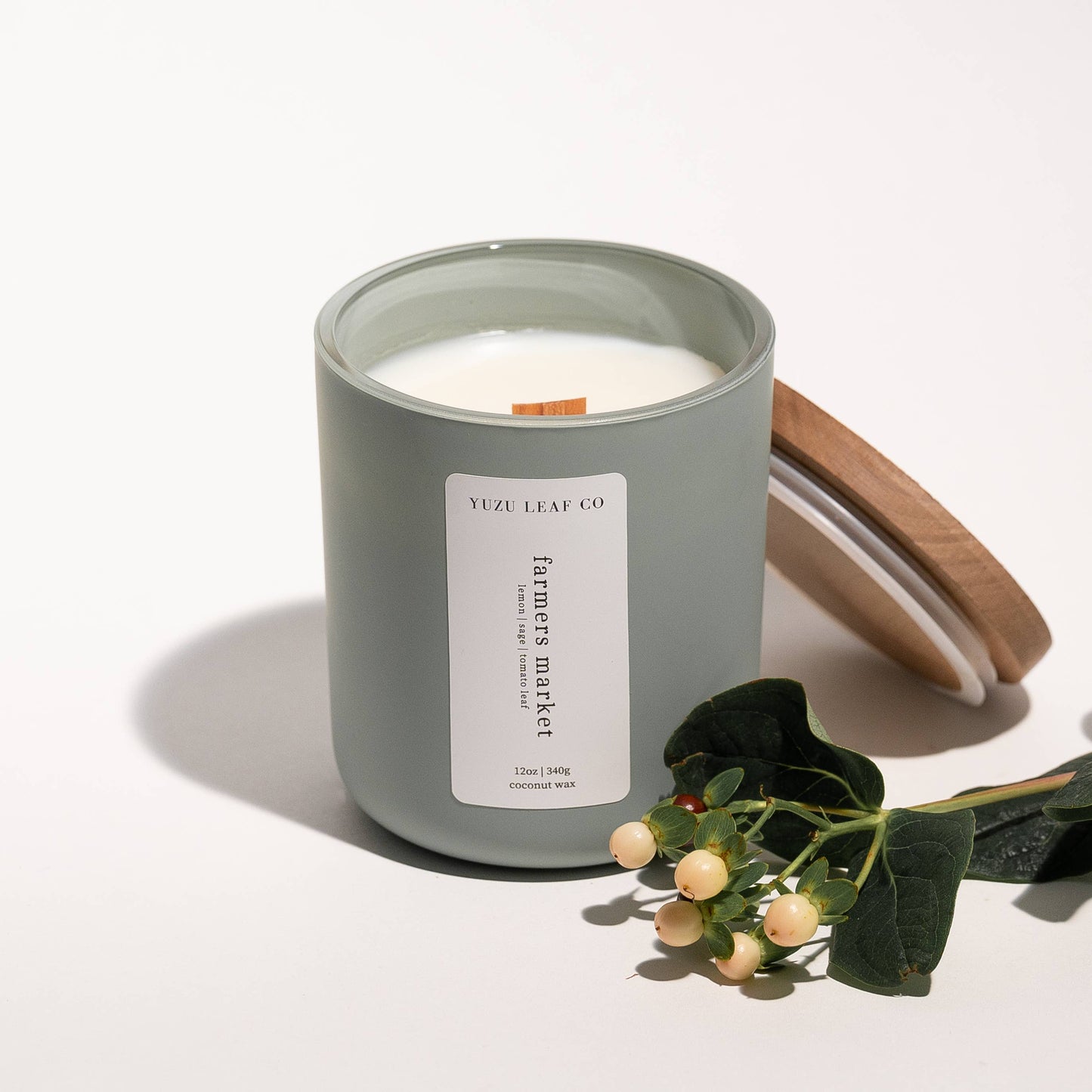 Farmers Market - Lemon, Sage, Tomato Leaf Deluxe Jar