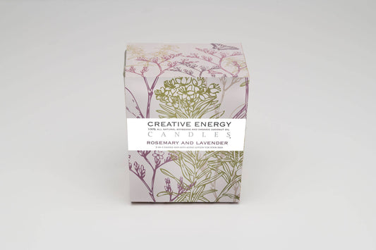 Rosemary & Lavender: 2-in-1 Soy Lotion Candle