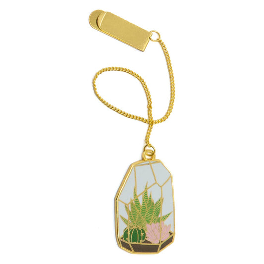 Terrarium Enamel Bookmark