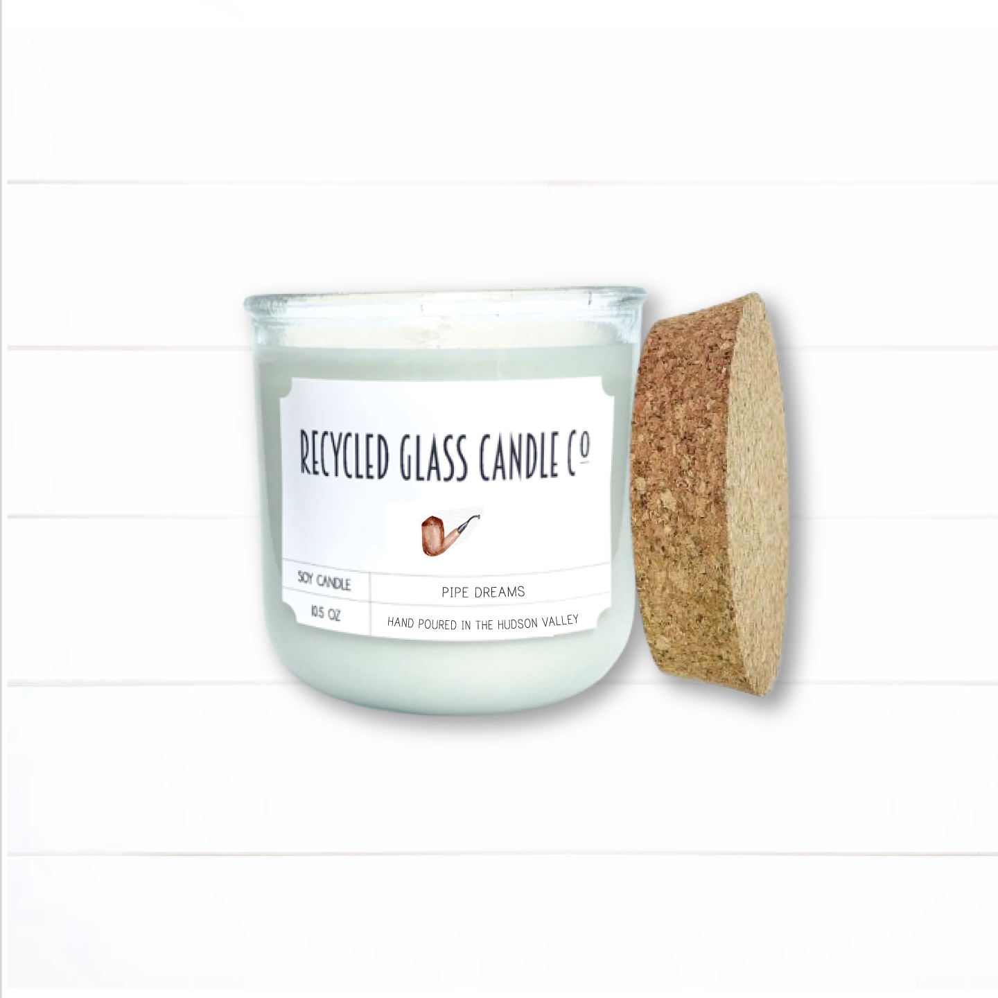 Pipe Candle, Soy Wax Candles, Essential Oils, Pipe Scented Candle, All Natural Candles, Housewarming Gift, Tobacco Scented Candles