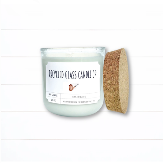 Pipe Candle, Soy Wax Candles, Essential Oils, Pipe Scented Candle, All Natural Candles, Housewarming Gift, Tobacco Scented Candles