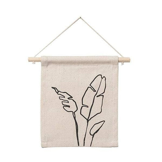 Palm Leaves Hang Sign