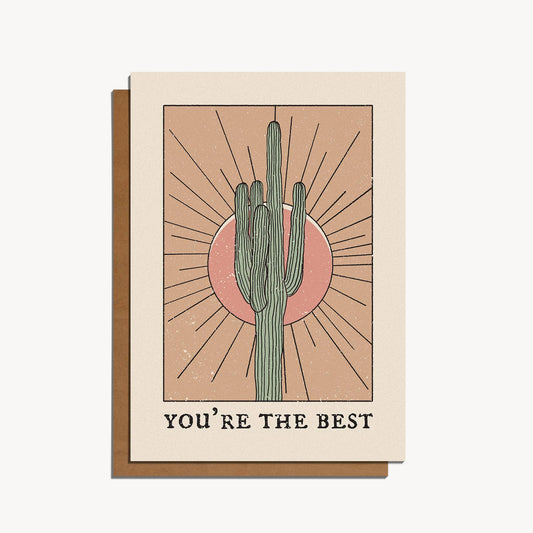 You're The Best Card