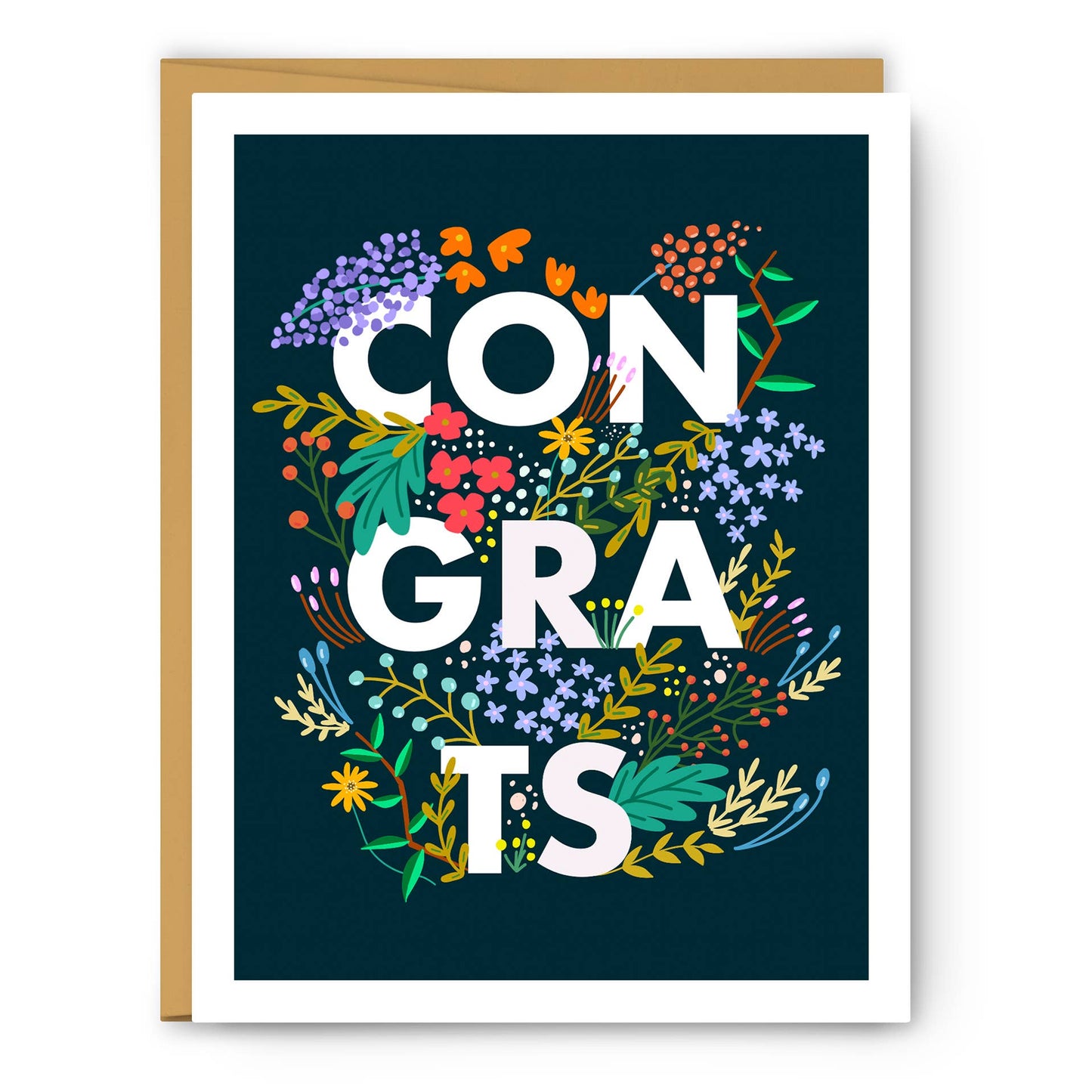 Congrats Floral - Congrats Card