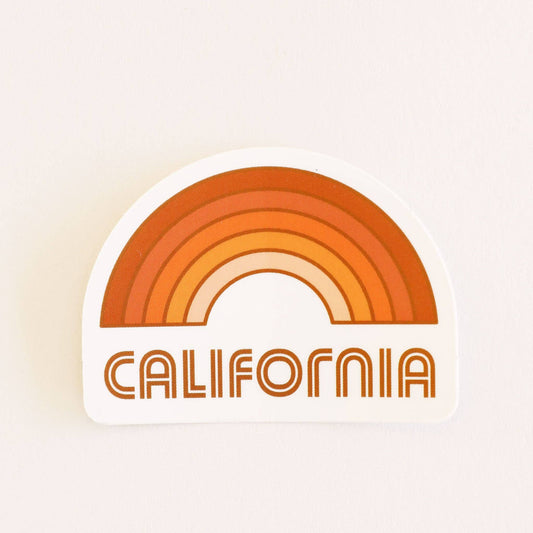 California Rainbow Sticker