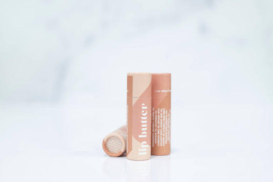 rose + bergamot beeswax LIP BUTTER • botanically tinted •