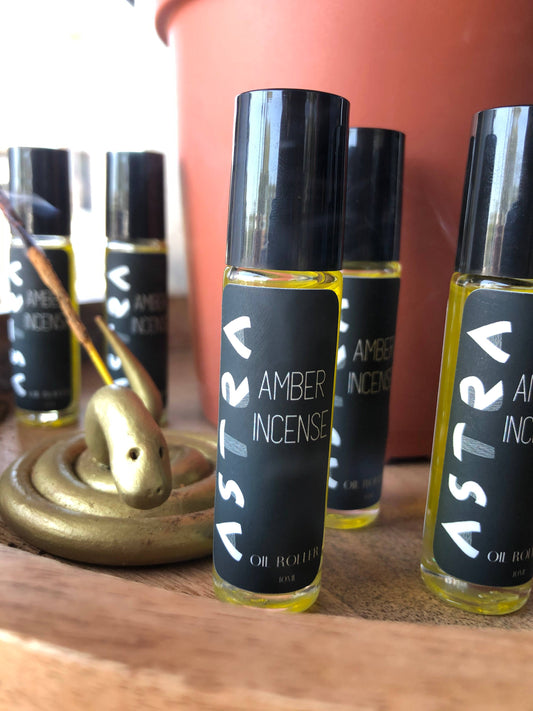 Amber Incense Roller Ball