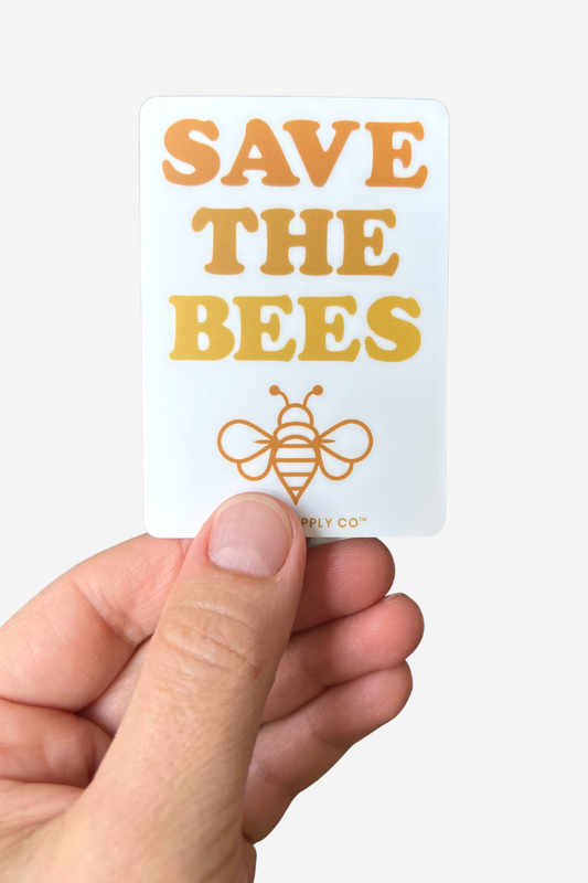 Save the Bees Sticker | Spring Gift