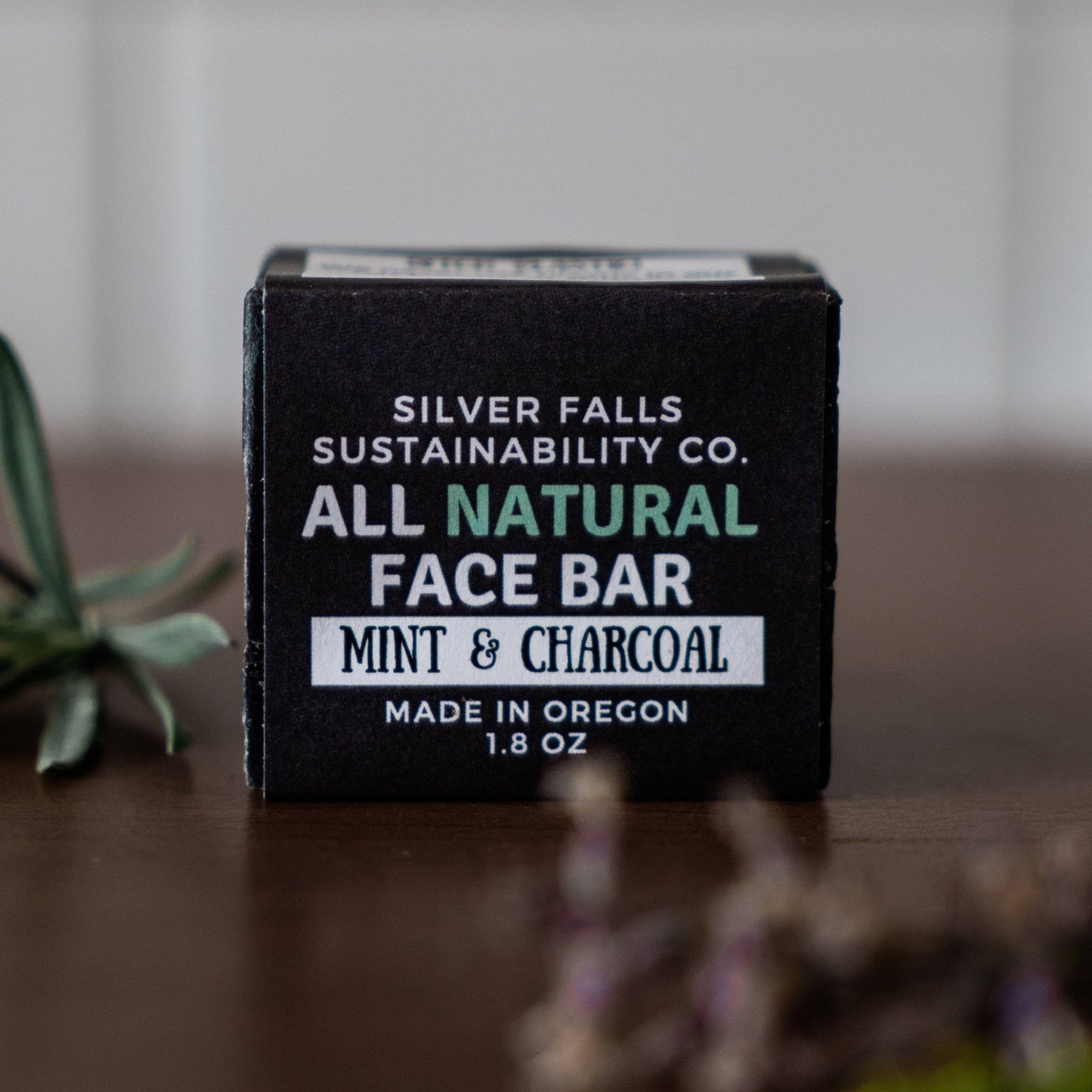 Face Bar: Activated Charcoal and Mint / Wrapped