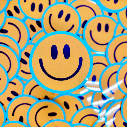 Smiley Face Sticker